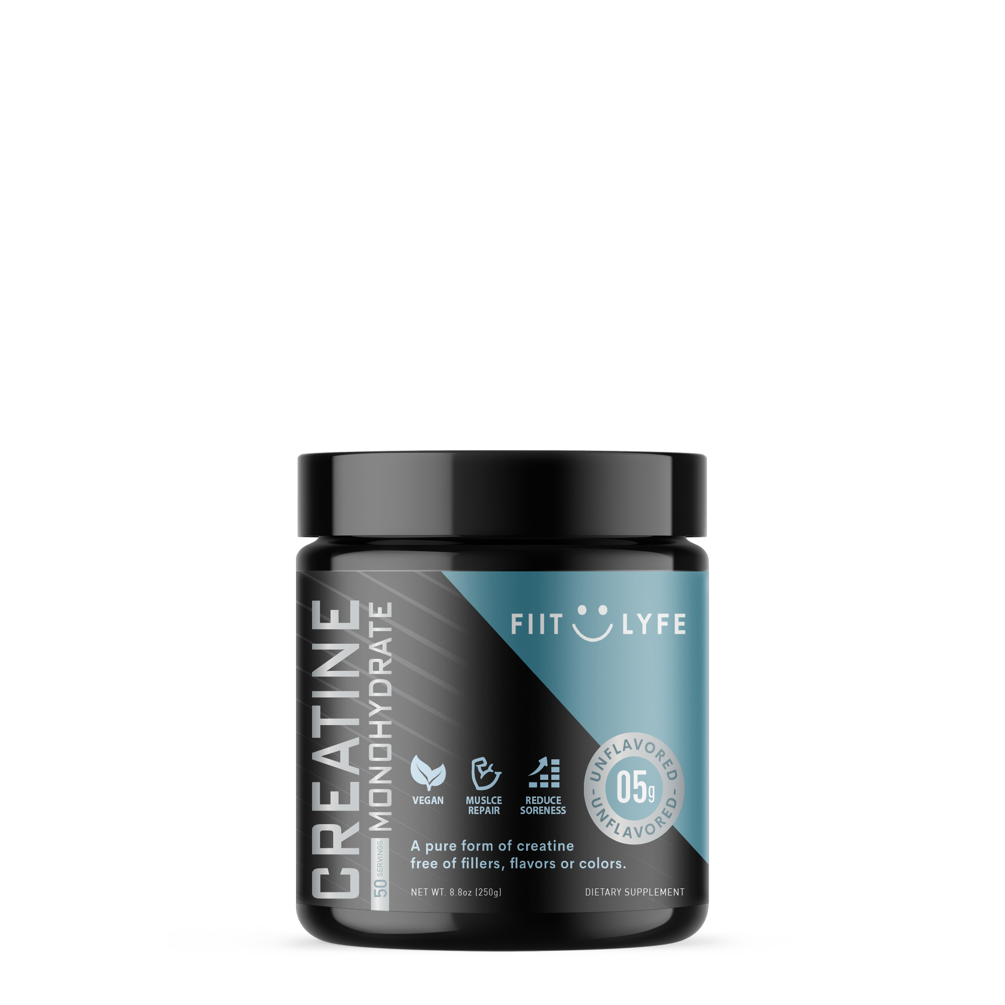 Creatine Monohydrate FIIT LYFE packaging