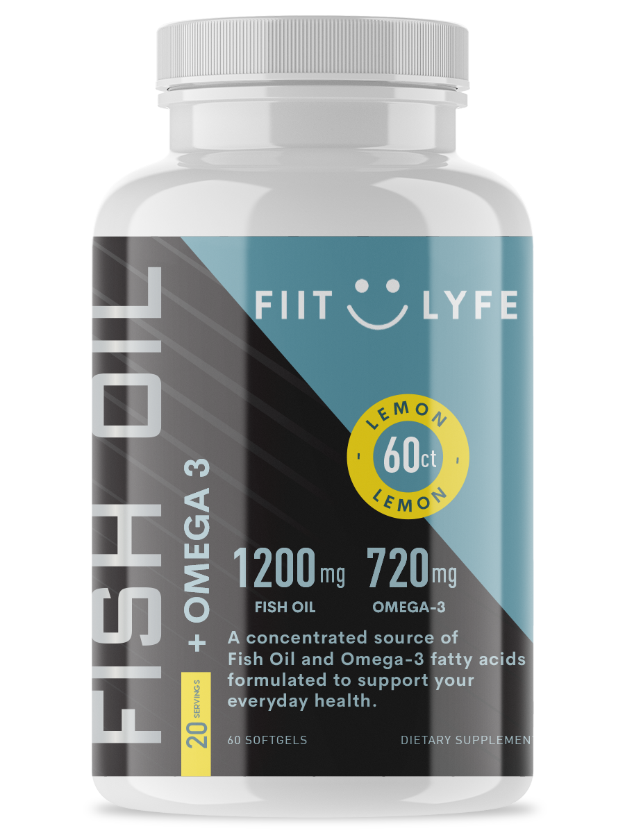 Sea Harvested Fish Oil FIIT LYFE packaging