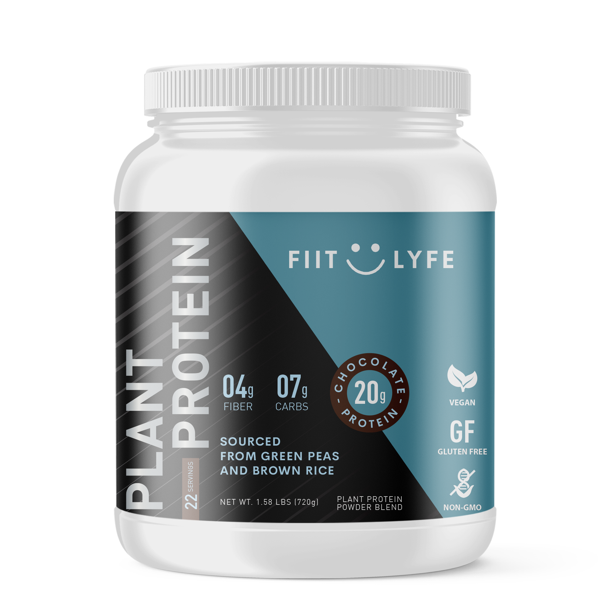 Plant Protein FIIT LYFE packaging